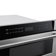 FORNO Capoliveri 30 in. Built-In Microwave Drawer, 1.2 cu. ft., Stainless Steel (Model FMWDR3000-30)