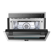 FORNO Oliena 24-Inch Built-In Microwave Oven, 1.6 Cu. Ft., Stainless Steel (Model FMWDR3093-24)