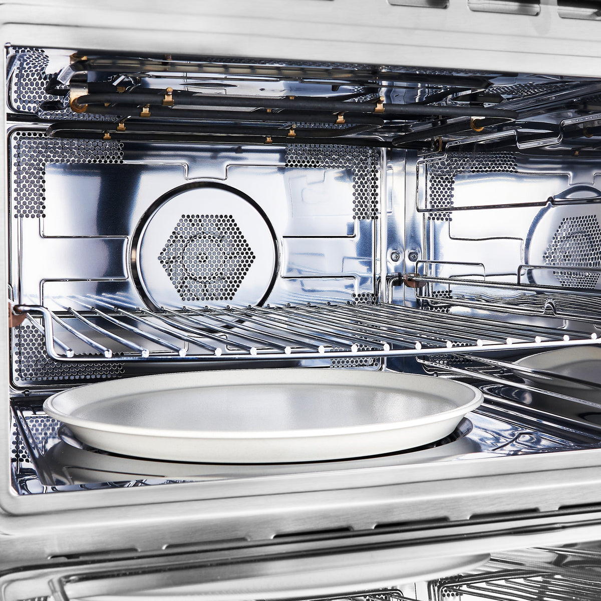 FORNO Oliena 24-Inch Built-In Microwave Drawer Oven, 1.6 cu. ft., White with Stainless Steel Handles (FMWDR3093-24WHT)