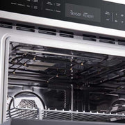 FORNO Oliena 30-Inch Built-In Microwave Oven, 1.6 cu. ft., Stainless Steel (Model FMWDR3093-30)