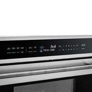 FORNO Oliena 30-Inch Built-In Microwave Oven, 1.6 cu. ft., Stainless Steel (Model FMWDR3093-30)