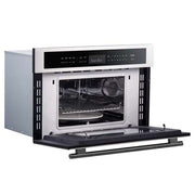 FORNO Oliena 30-Inch Built-In Microwave Oven, 1.6 cu. ft., Stainless Steel (Model FMWDR3093-30)