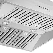 Forno Coppito 30-Inch Island Range Hood, 600 CFM, Stainless Steel (FRHIS5129-30)