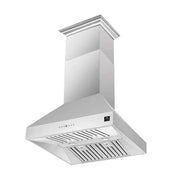 Forno Coppito 36-Inch Island-Mount Range Hood, 1200 CFM, Stainless Steel (Model FRHIS5129-36)
