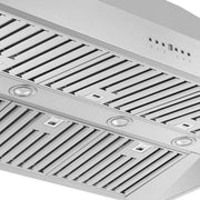 Forno Coppito 48-Inch Island Mount Range Hood, 1200 CFM, Stainless Steel (Model FRHIS5129-48)