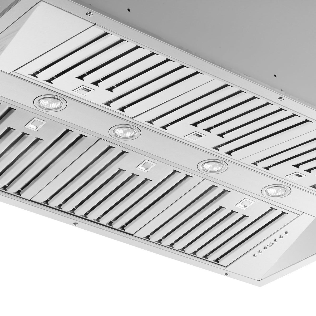 Forno Altilia 48-Inch Built-In Range Hood Insert, 1200 CFM, Stainless Steel, Model FRHRE5337-48