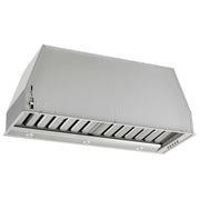 Forno Frassanito 30-Inch Ceiling-Mount Range Hood, 450 CFM, Stainless Steel (FRHRE5346-30)