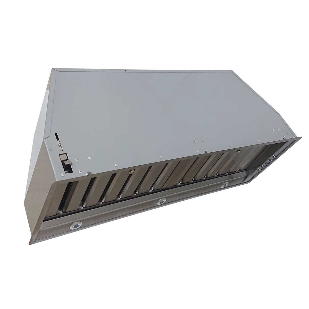 Forno Frassanito 36-Inch Ceiling-Mount Range Hood, 450 CFM, Stainless Steel (Model FRHRE5346-36)