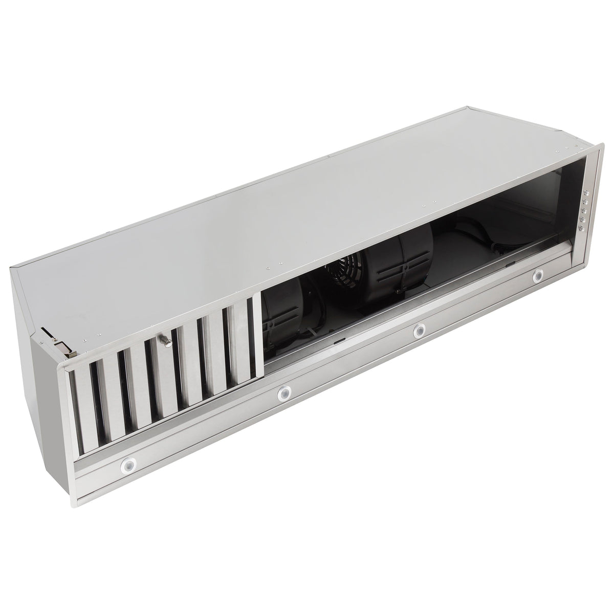 Forno Frassanito 48-Inch Recessed Range Hood, 900 CFM, Stainless Steel with Baffle Filters (Model FRHRE5346-48)