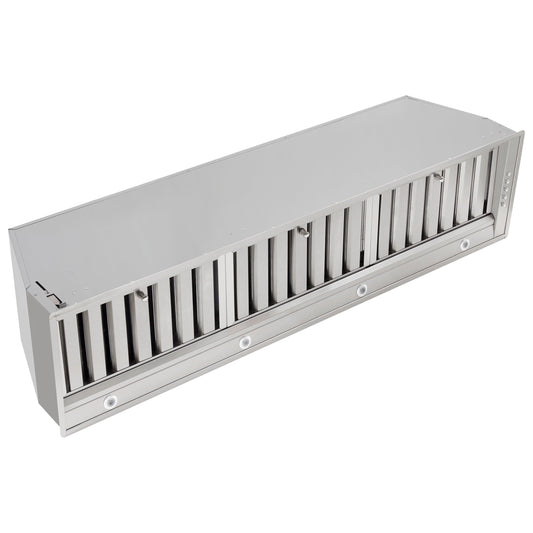 Forno Frassanito 48-Inch Recessed Range Hood, 900 CFM, Stainless Steel with Baffle Filters (Model FRHRE5346-48)