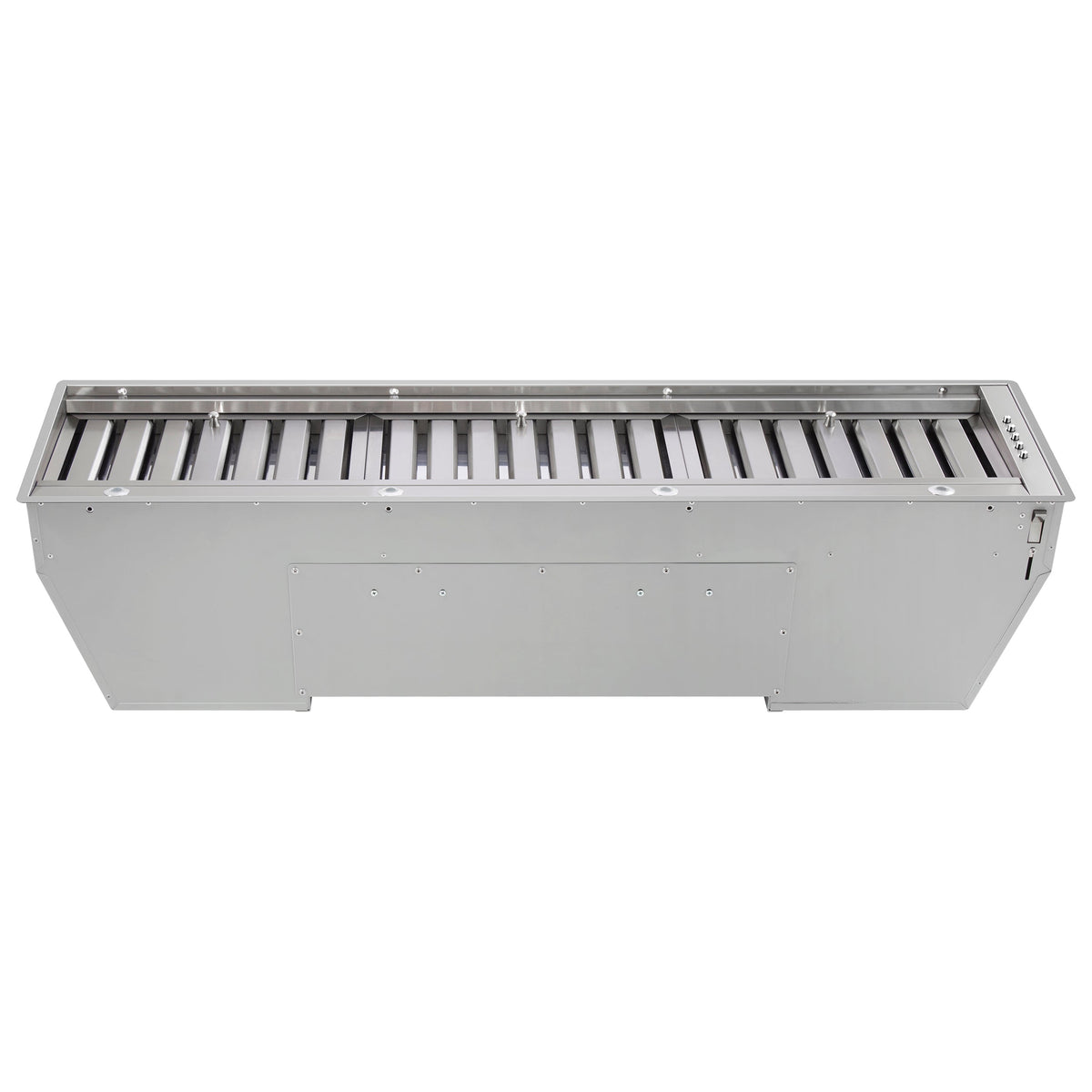 Forno Frassanito 48-Inch Recessed Range Hood, 900 CFM, Stainless Steel with Baffle Filters (Model FRHRE5346-48)