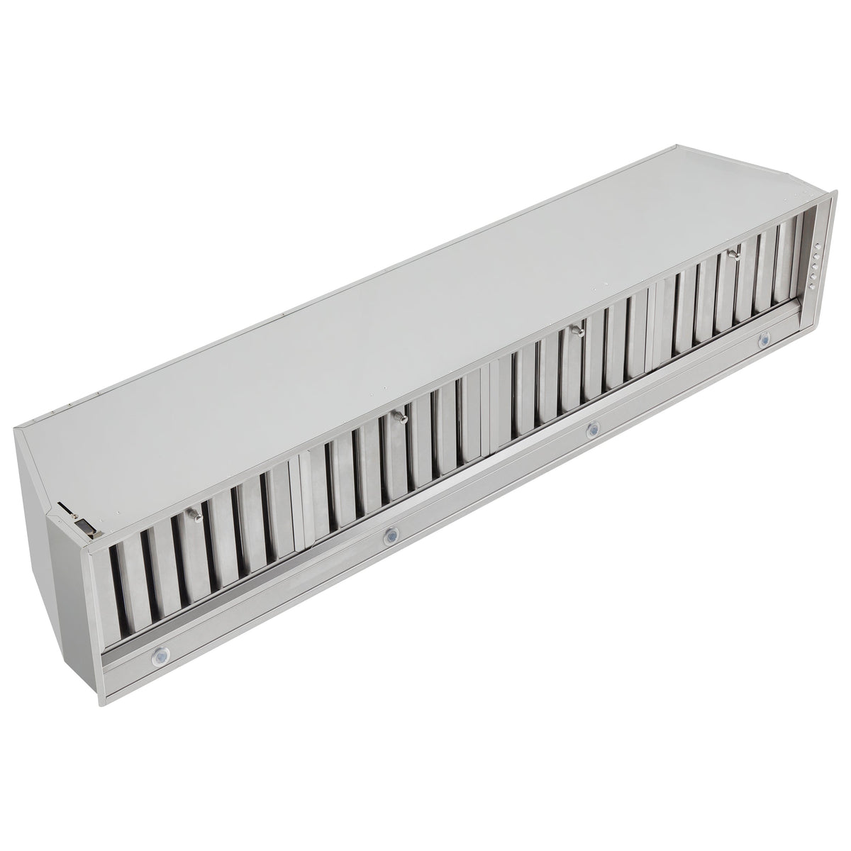 Forno Frassanito 60 in. Recessed Range Hood, 1200 CFM, Stainless Steel, Baffle Filters, Model FRHRE5346-60