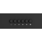 Forno Bari 30-Inch Under-Cabinet Range Hood, 400 CFM, Black with Stainless Steel Handles (FRHUC5255-30BLK)