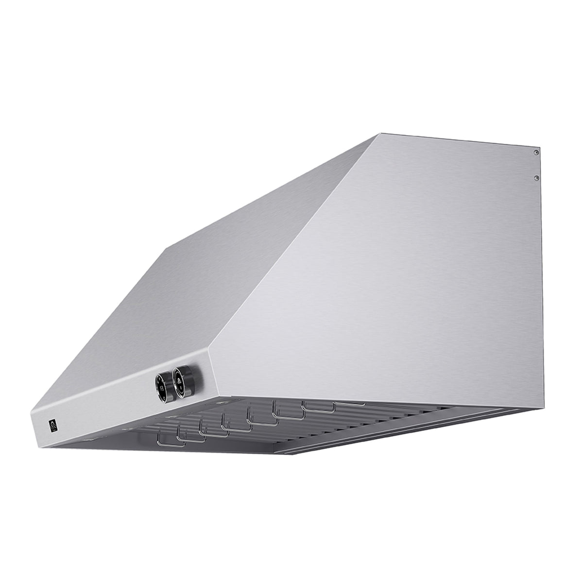 FORNO Biagio 48-Inch Wall-Mount Range Hood, 1200 CFM, Stainless Steel (Model FRHWM5009-48)