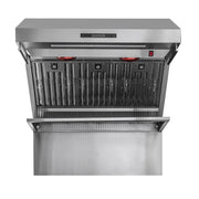 Forno Savona 36-Inch Wall-Mounted Range Hood with 1200 CFM, Baffle Filters and Backsplash – Model FRHWM5029-36
