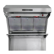 Forno Savona 36-Inch Wall Mount Range Hood, 1200 CFM, Stainless Steel, Hybrid Filters, Model FRHWM5029-36HB