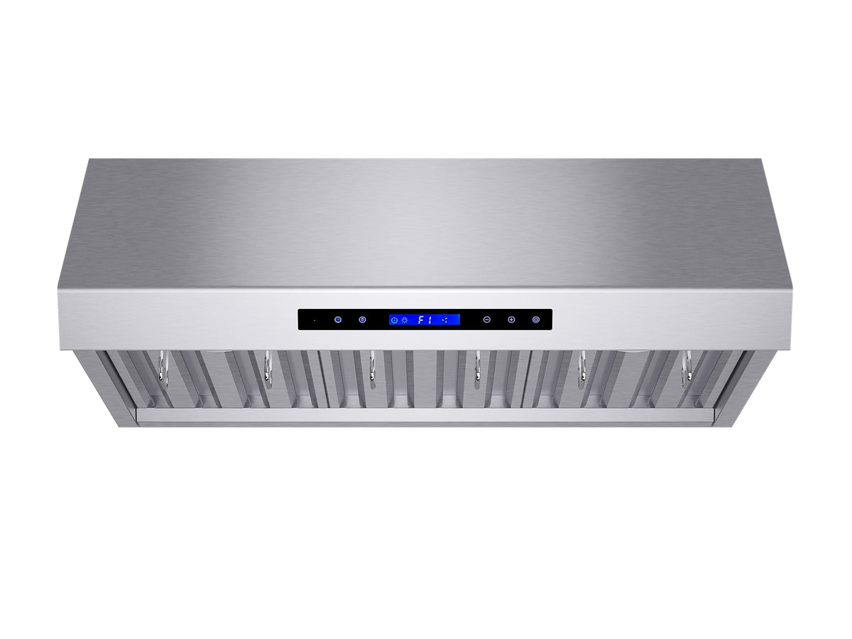 FORNO Palazzo 36-Inch Wall-Mount Range Hood, 500 CFM, Stainless Steel (Model FRHWM5030-36)