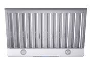 FORNO Palazzo 36-Inch Wall-Mount Range Hood, 500 CFM, Stainless Steel (Model FRHWM5030-36)
