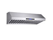 Forno Palazzo 48-Inch Wall-Mount Range Hood, 1000 CFM, Stainless Steel (Model FRHWM5030-48)