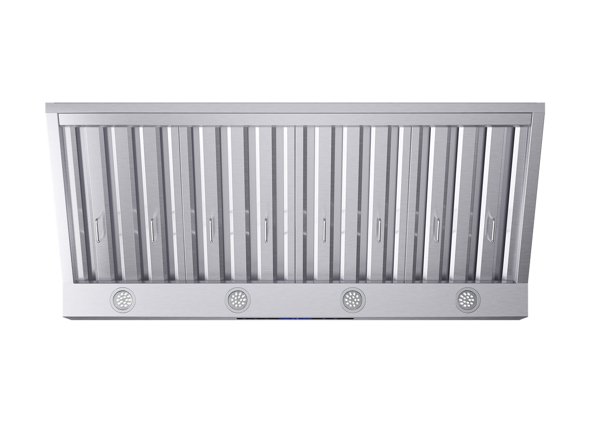 Forno Palazzo 48-Inch Wall-Mount Range Hood, 1000 CFM, Stainless Steel (Model FRHWM5030-48)