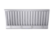 Forno Palazzo 48-Inch Wall-Mount Range Hood, 1000 CFM, Stainless Steel (Model FRHWM5030-48)