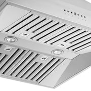 Forno Orvieto 30-Inch Wall-Mount Range Hood, 600 CFM, Stainless Steel (Model FRHWM5094-30)