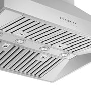 Forno Orvieto 36-Inch Wall-Mount Range Hood, 1200 CFM, Stainless Steel (Model FRHWM5094-36)