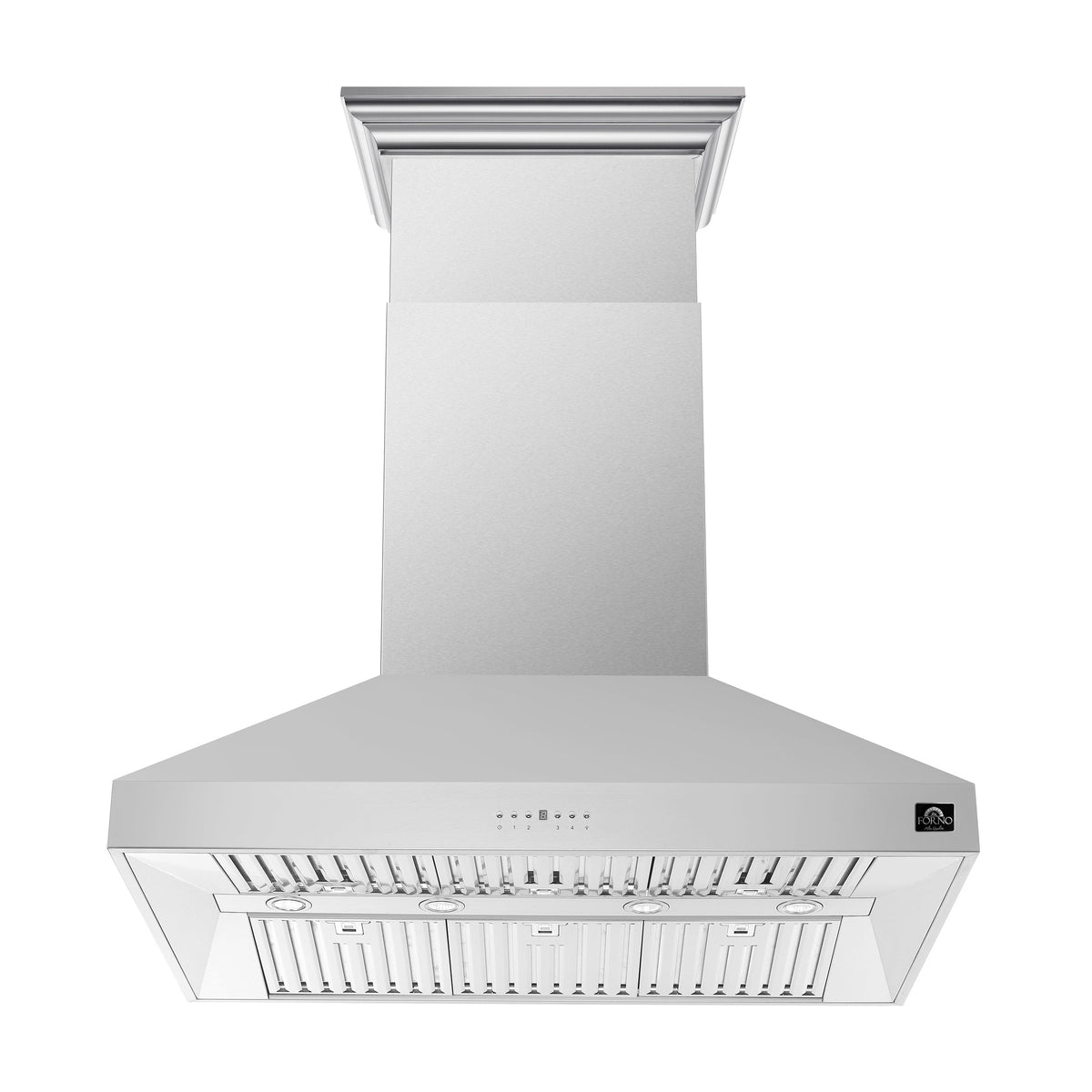 Forno Orvieto 48-Inch Wall Mount Range Hood, 1200 CFM, Stainless Steel (Model FRHWM5094-48)