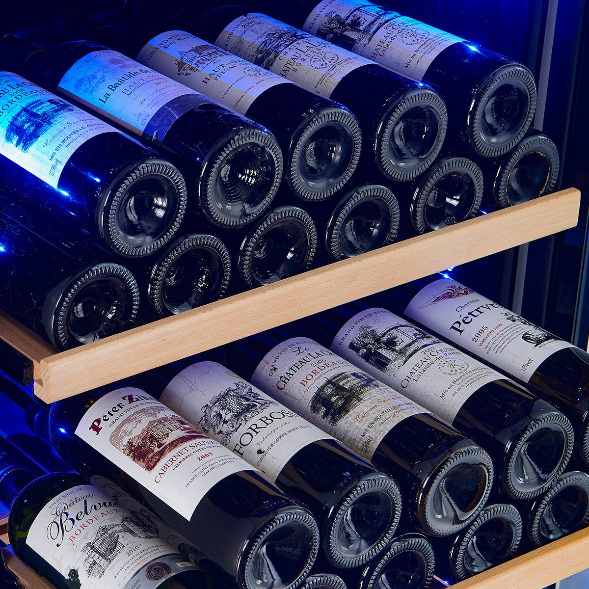 FORNO Cesinali 24-Inch Dual-Zone Wine Cooler, 94-Bottle Capacity, Model FWCDR6603-24S