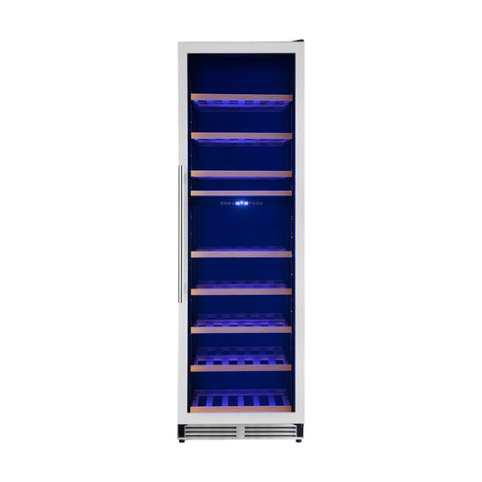 FORNO Cesinali 24-Inch Dual-Zone Wine Cooler, 94-Bottle Capacity, Model FWCDR6603-24S