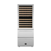 Forno Celano 30 in. Dual Zone Wine and Beverage Cooler 21.3 cu. ft. 150 Bottle 252 Can Stainless Steel (FWCDR6697-30S)