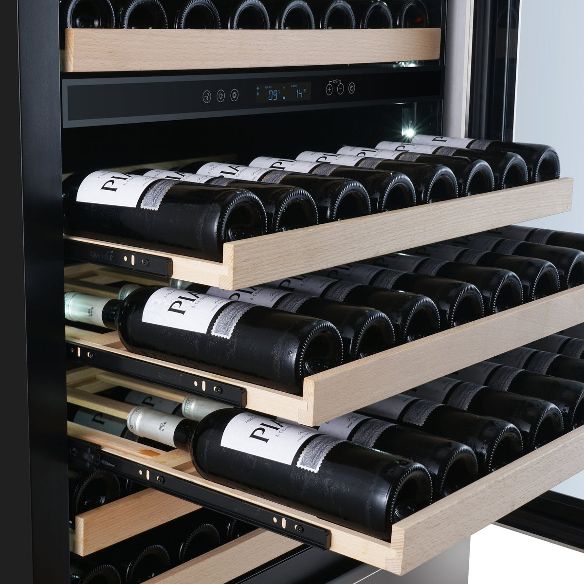 Forno Celano 30 in. Dual Zone Wine and Beverage Cooler 21.3 cu. ft. 150 Bottle 252 Can Stainless Steel (FWCDR6697-30S)