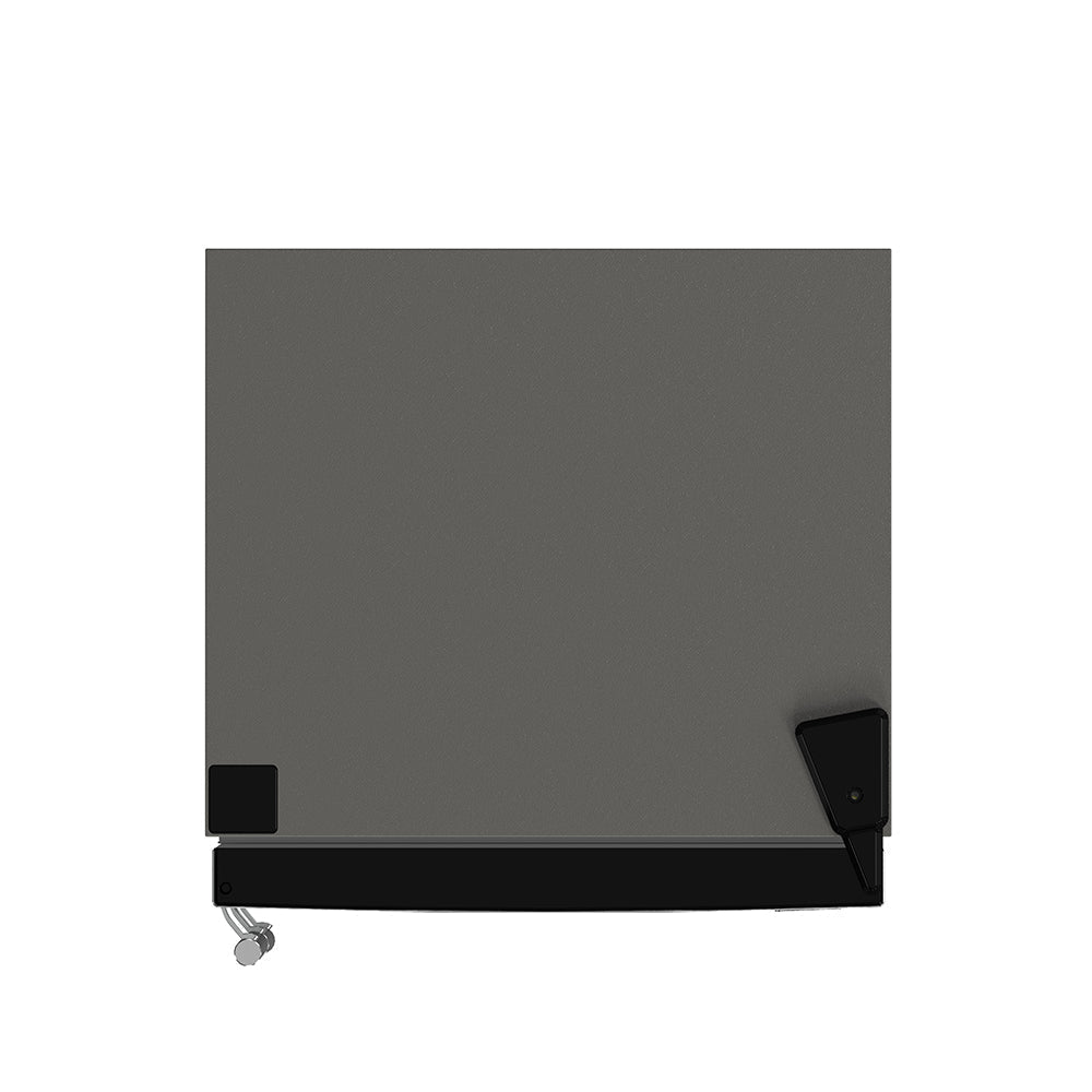 Forno Guardia 24 in Bottom Freezer Refrigerator, 10.8 cu ft, Right-Hinged Door, Stainless Steel (Model FFFFD1778-24RS)