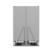 Forno Guardia 46.8-Inch Side-by-Side Refrigerator with Bottom Freezer, 21.6 cu ft, Stainless Steel (Model FFFFD1778-48)