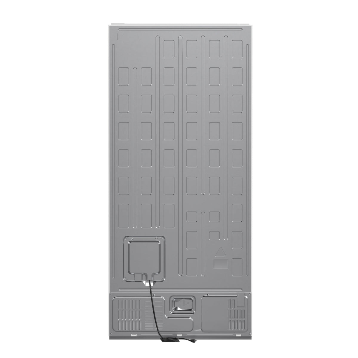 Forno Espresso Milano 31-Inch French Door Refrigerator with Bottom Freezer, 17.2 cu ft, Right-Hinged, White, Includes Antique Brass Handles (Model FFFFD1785-31WHT)