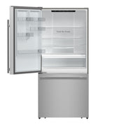 FORNO Milano 62-Inch 34.4 Cu. Ft. Side-by-Side Refrigerator with Ice Maker, Stainless Steel (FFFFD1787-60S)