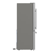 FORNO Milano 62-Inch 34.4 Cu. Ft. Side-by-Side Refrigerator with Ice Maker, Stainless Steel (FFFFD1787-60S)
