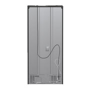 Forno Gallipoli 30-Inch Refrigerator with Ice Maker, 17.5 Cu. Ft., Black with Antique Brass Handles (Model FFFFD1974-31BLK)