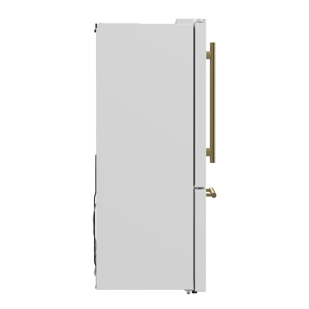 Forno Gallipoli 30-Inch French Door Refrigerator, 17.5 Cu. Ft., White, Ice Maker, Model FFFFD1974-31WHT