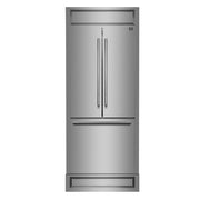 Forno Gallipoli 35-Inch Built-In French Door Refrigerator, 17.5 cu ft, Stainless Steel, Ice Maker, Model FFFFD1974-35MG