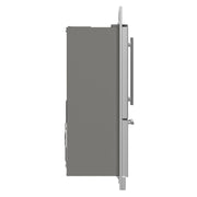Forno Gallipoli 34-Inch Built-In French Door Refrigerator, 17.5 Cu. Ft., Stainless Steel, with Ice Maker and Grill Trim Kit (Model FFFFD1974-35SG)