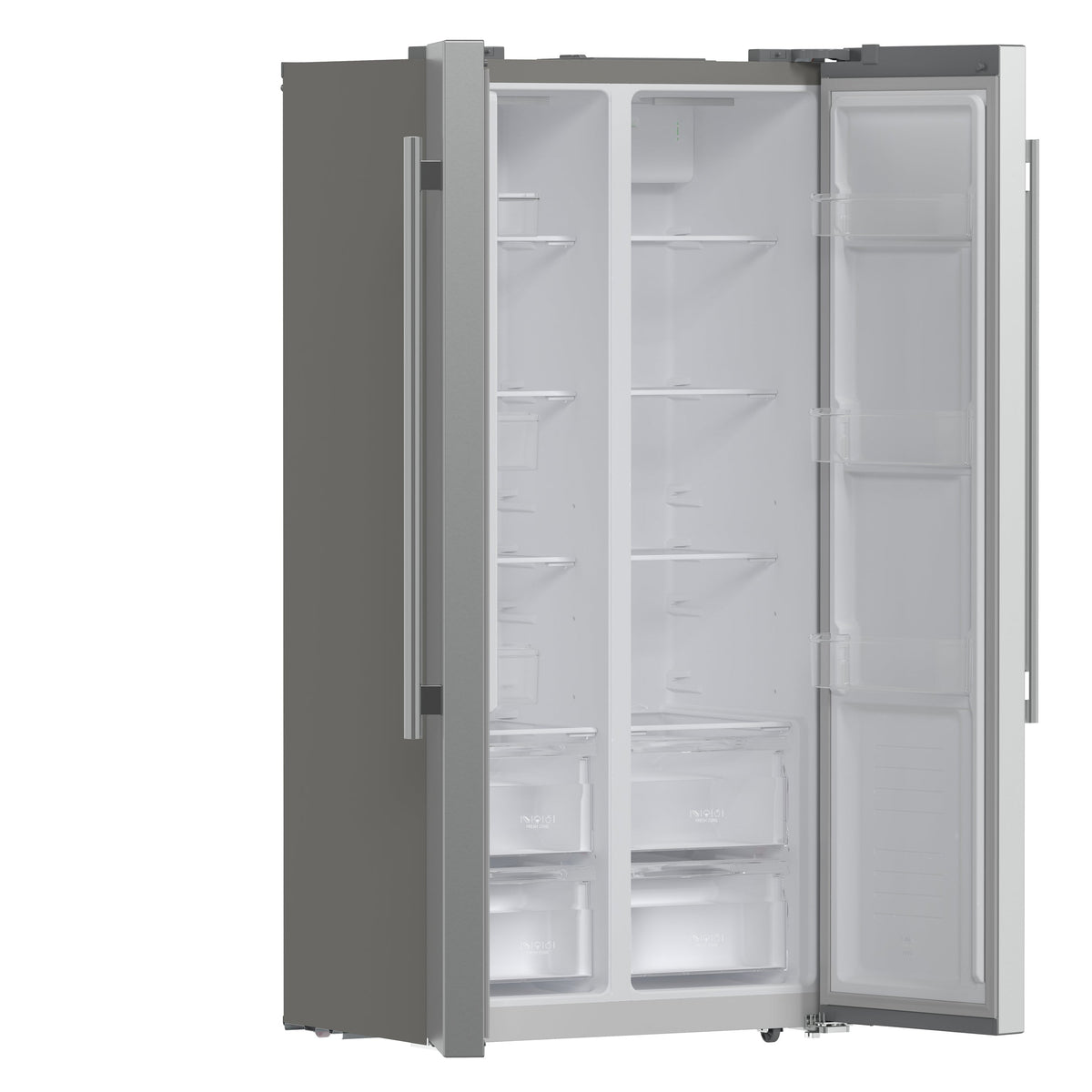 Forno Salerno 33-Inch Side-by-Side Built-In Refrigerator, 15.6 Cu. Ft., Stainless Steel (FFRBI1805-33SB)