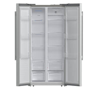 Forno Salerno 33-Inch Side-by-Side Built-In Refrigerator, 15.6 Cu. Ft., Stainless Steel (FFRBI1805-33SB)