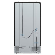 Forno Salerno 36-Inch Side-by-Side Refrigerator, 20 cu. ft., Water & Ice Dispenser, Black with Stainless Steel Handles, FFRBI1844-36BLK
