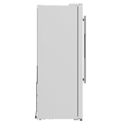 Forno Salerno 36" Side-by-Side Refrigerator, 20 cu. ft., White, External Water & Ice Dispenser, Stainless Steel Handles, FFRBI1844-36WHT