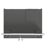 Forno Salerno 40-Inch Built-In Side-by-Side Refrigerator, 20 Cu. Ft., Water & Ice Dispenser, Stainless Steel with Grill Trim Kit (FFRBI1844-40SG)