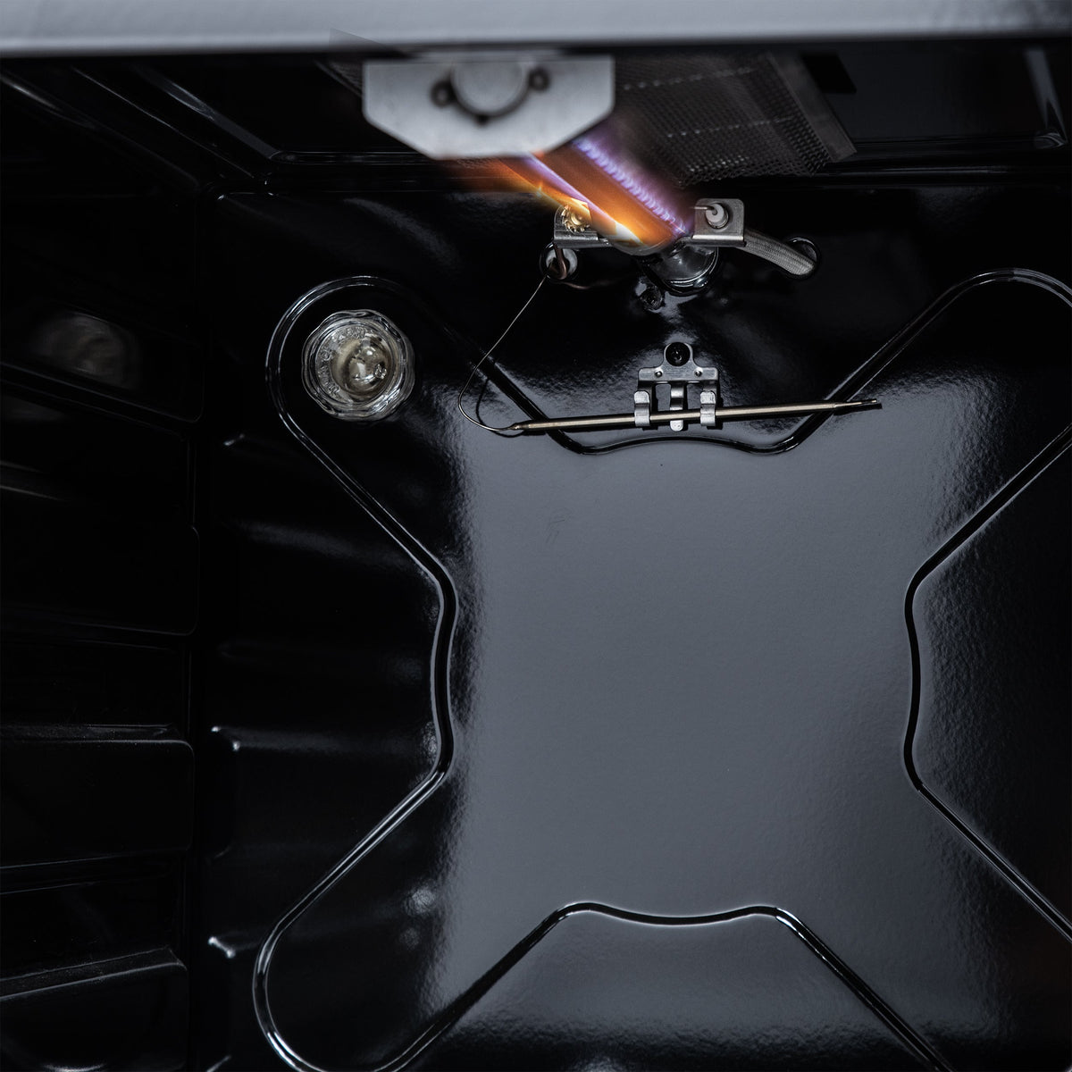 Forno Lamazze 20-Inch Freestanding Gas Range, 2.05 cu. ft. Oven, 4 Sealed Burners, White with Antique Brass Accents (Model FFSGS6265-20WHT)
