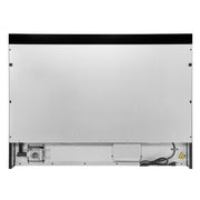 FORNO Antico 48-Inch Freestanding Gas Range, 8 Sealed Burners, Griddle, 5.5 cu. ft. Oven, Black with Antique Brass Acccents (FFSGS6219-48BLK)