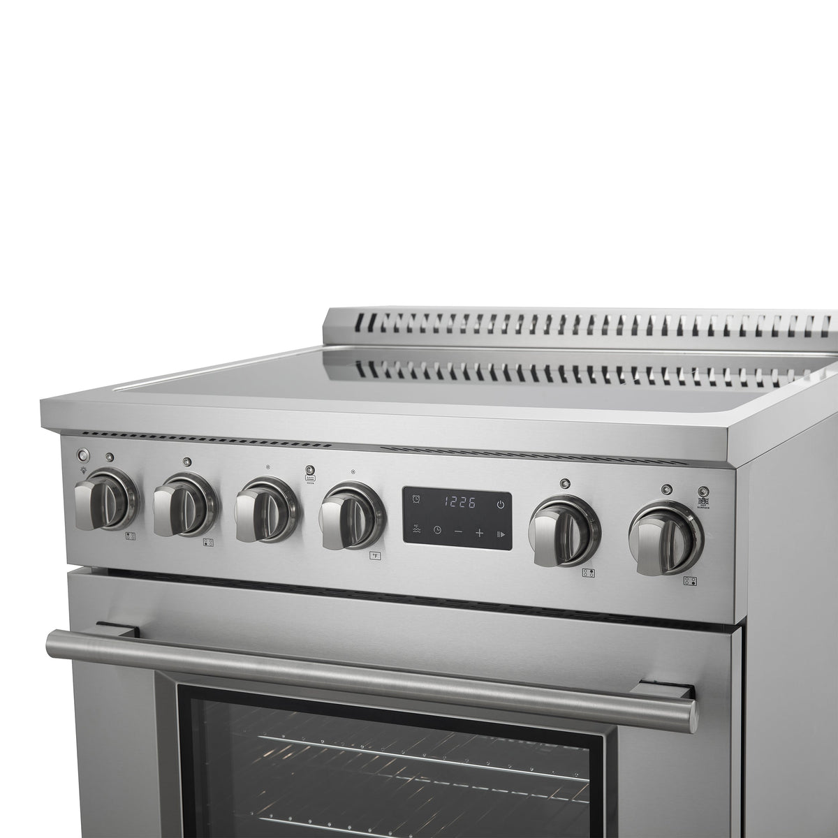 Forno Torino 30 in. 4.32 cu. ft. Induction Range with True Convection, Air Fry & Sous Vide, Stainless Steel, 240V (FFSIN0936-30)