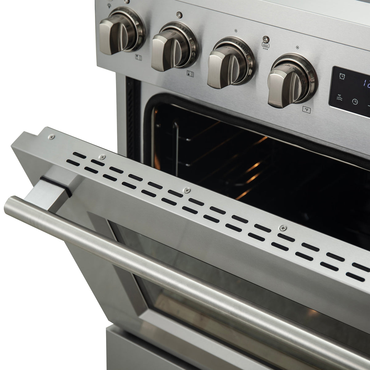 Forno Torino 30 in. 4.32 cu. ft. Induction Range with True Convection, Air Fry & Sous Vide, Stainless Steel, 240V (FFSIN0936-30)